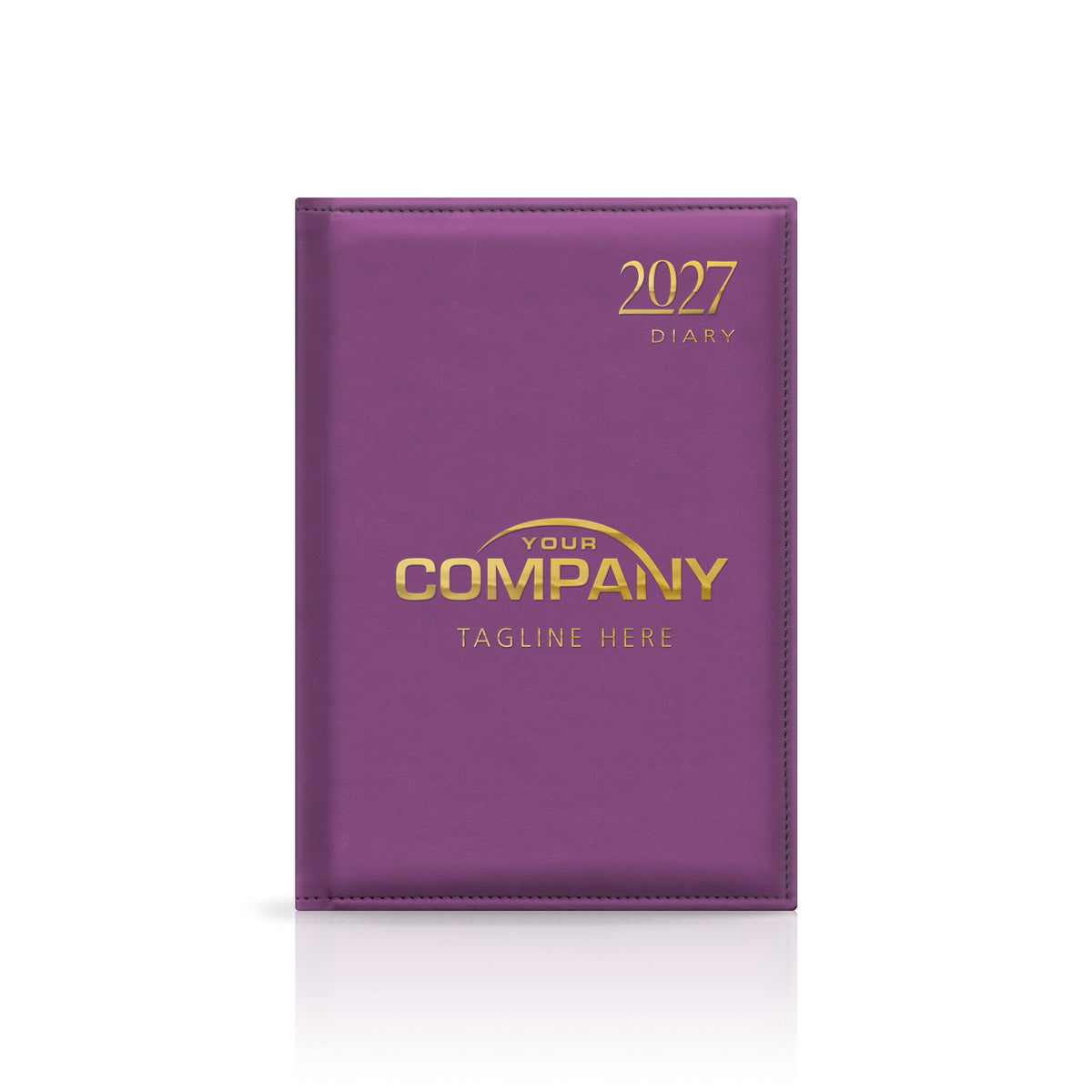 A5 Monaco Deluxe 'Stitched Edge' Padded Customised Diary