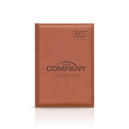 A5 Monaco Deluxe 'Stitched Edge' Padded Customised Diary