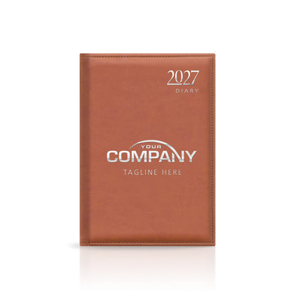 A5 Monaco Deluxe 'Stitched Edge' Padded Customised Diary