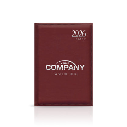A5 Monaco Deluxe 'Stitched Edge' Padded Custom Diary
