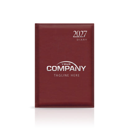 A5 Monaco Deluxe 'Stitched Edge' Padded Customised Diary