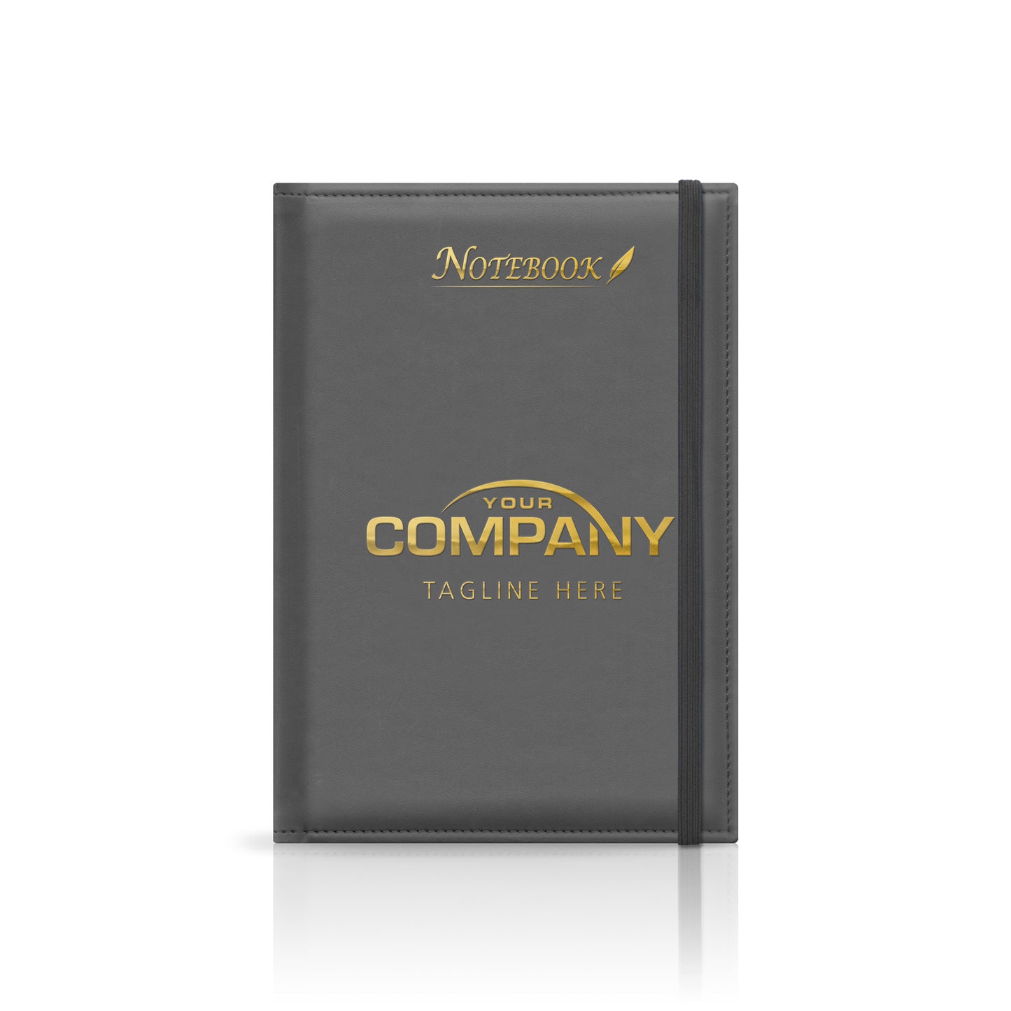 A5 Monaco Deluxe 'Stitched Edge' Padded Custom Notebook