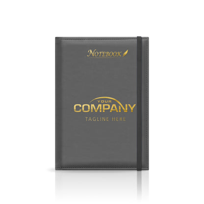 A5 Monaco Deluxe 'Stitched Edge' Padded Custom Notebook