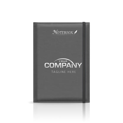 A5 Monaco Deluxe 'Stitched Edge' Padded Custom Notebook
