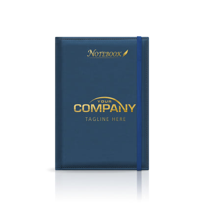 A5 Monaco Deluxe 'Stitched Edge' Padded Custom Notebook