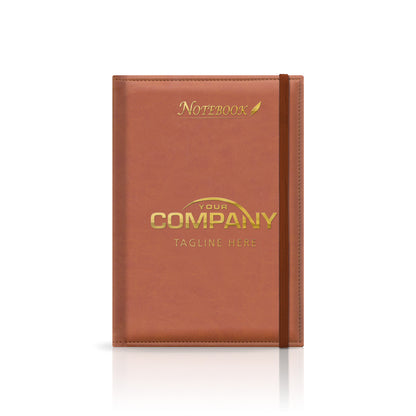 A5 Monaco Deluxe 'Stitched Edge' Padded Custom Notebook