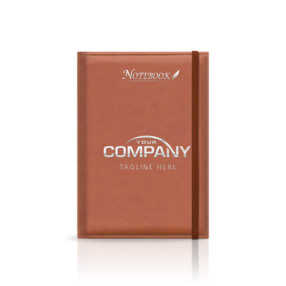 A5 Monaco Deluxe 'Stitched Edge' Padded Custom Notebook