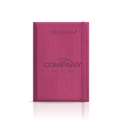 A5 Linen Hardback or Padded Customised Notebook