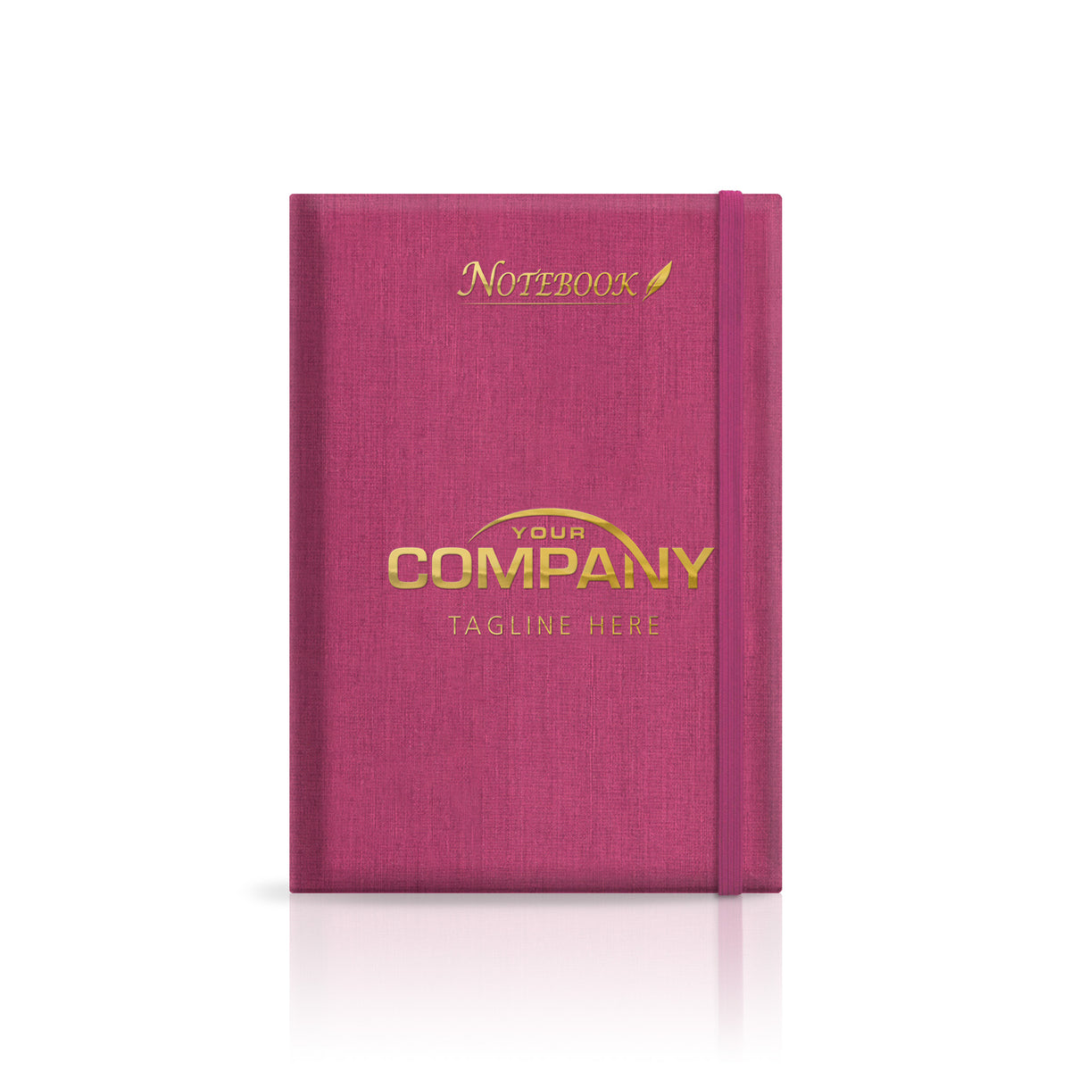 A5 Linen Hardback or Padded Customised Notebook