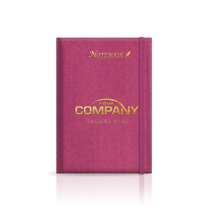 A5 Linen Hardback or Padded Customised Notebook