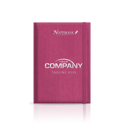 A5 Linen Hardback or Padded Customised Notebook