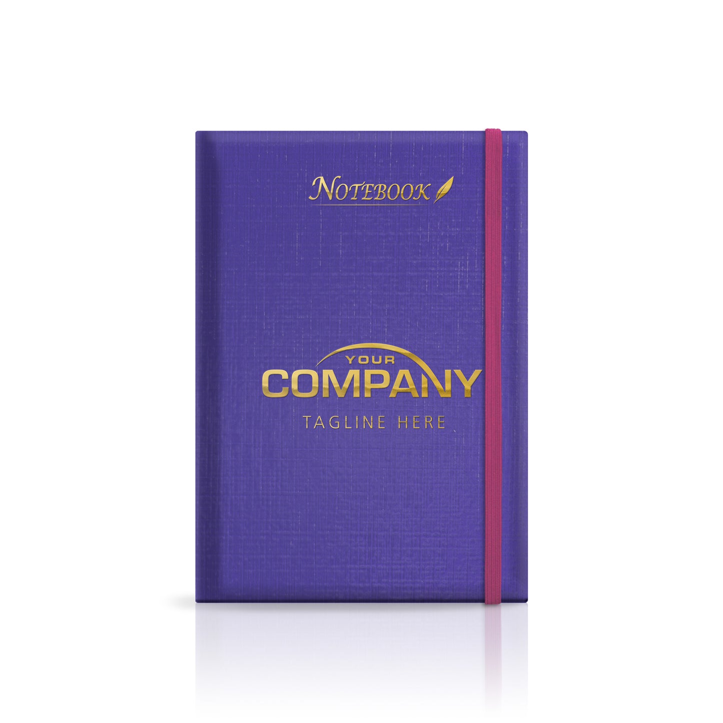 A5 Linen Hardback or Padded Customised Notebook