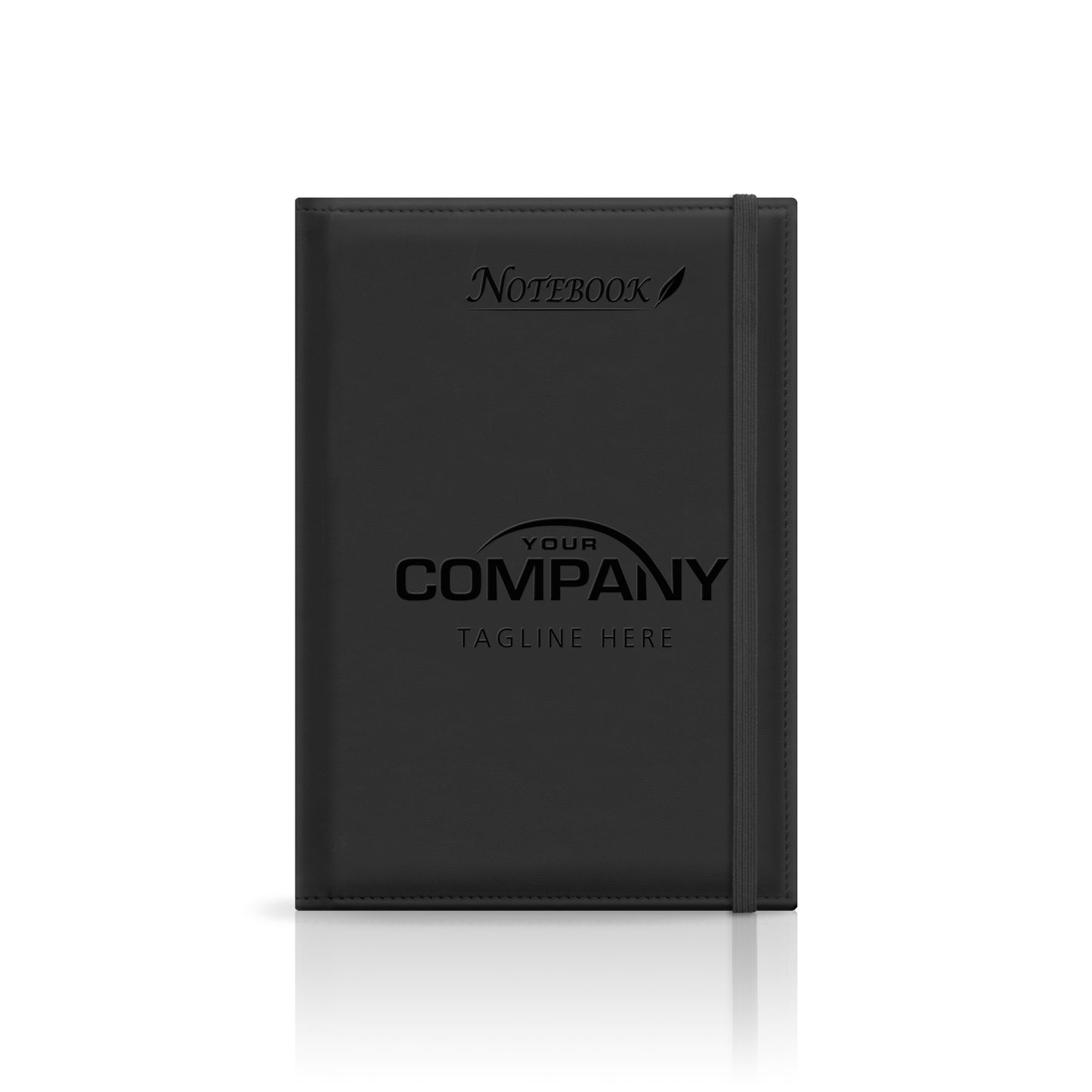 A5 Monaco Deluxe 'Stitched Edge' Padded Customised Notebook