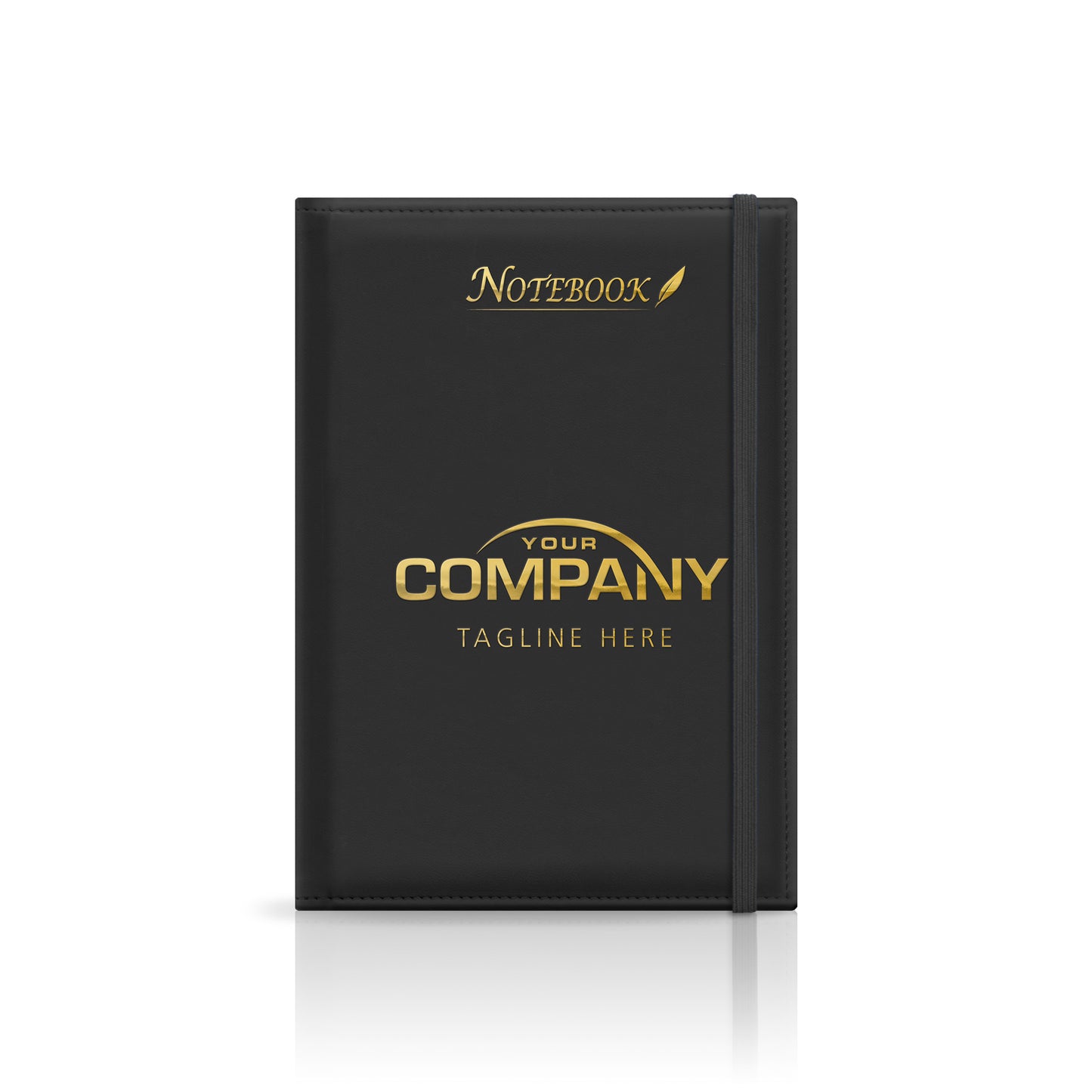 A5 Monaco Deluxe 'Stitched Edge' Padded Customised Notebook