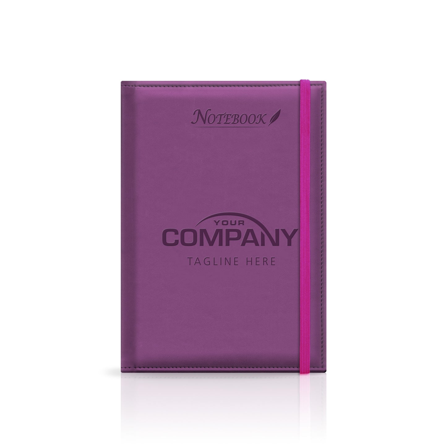 A5 Monaco Deluxe 'Stitched Edge' Padded Customised Notebook
