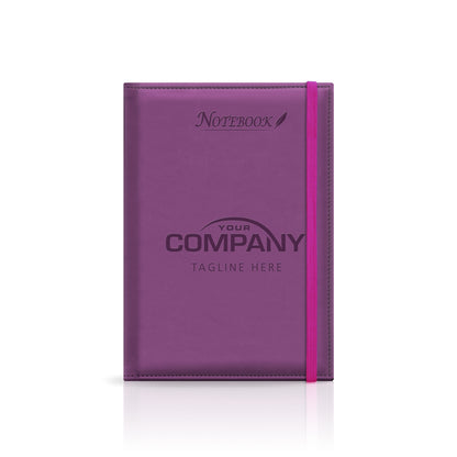 A5 Monaco Deluxe 'Stitched Edge' Padded Customised Notebook