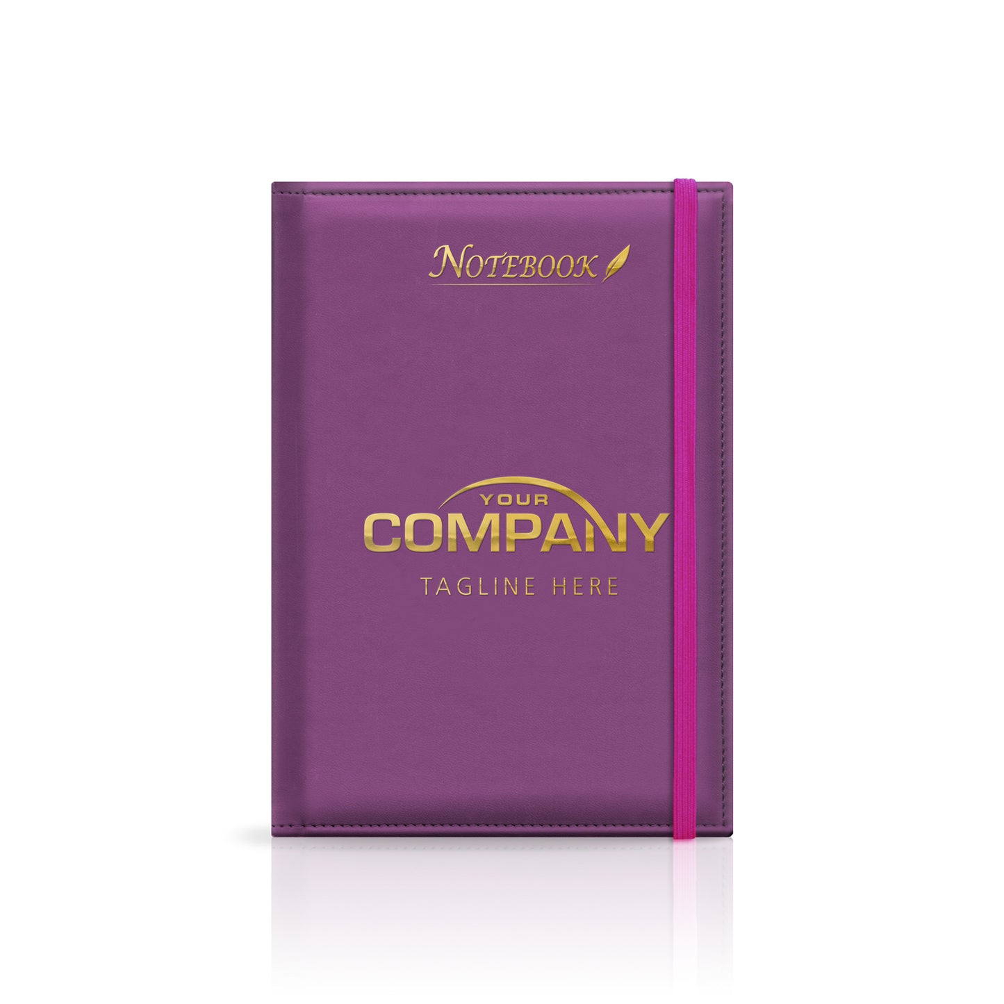 A5 Monaco Deluxe 'Stitched Edge' Padded Customised Notebook