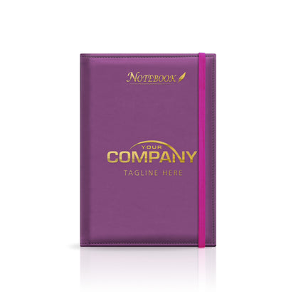 A5 Monaco Deluxe 'Stitched Edge' Padded Customised Notebook