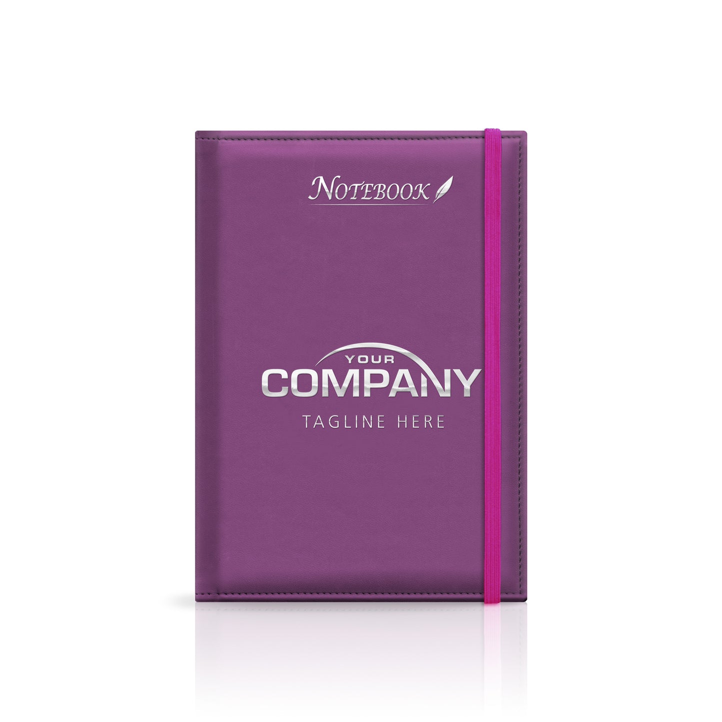 A5 Monaco Deluxe 'Stitched Edge' Padded Customised Notebook