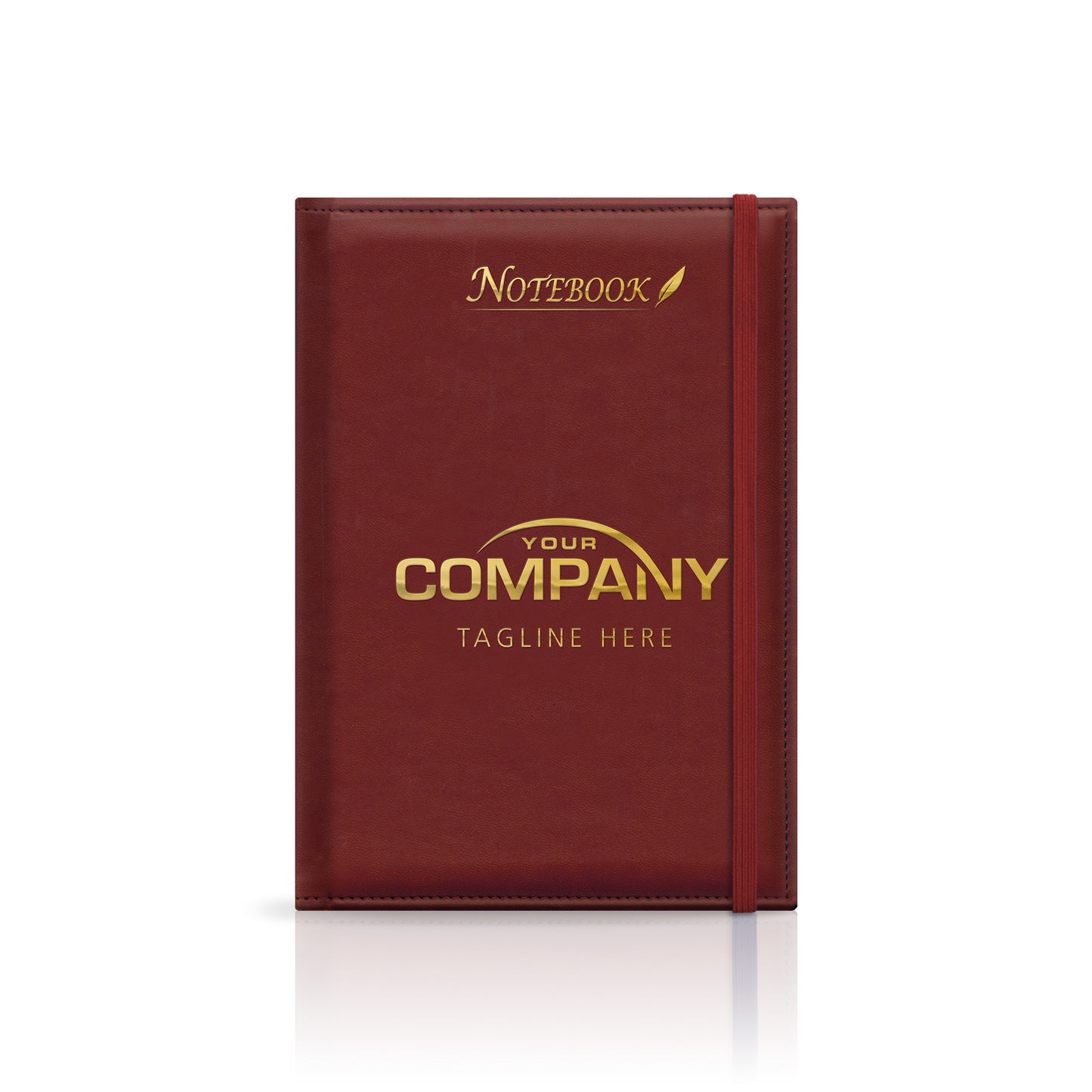 A5 Monaco Deluxe 'Stitched Edge' Padded Customised Notebook