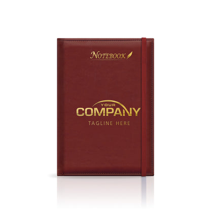 A5 Monaco Deluxe 'Stitched Edge' Padded Customised Notebook