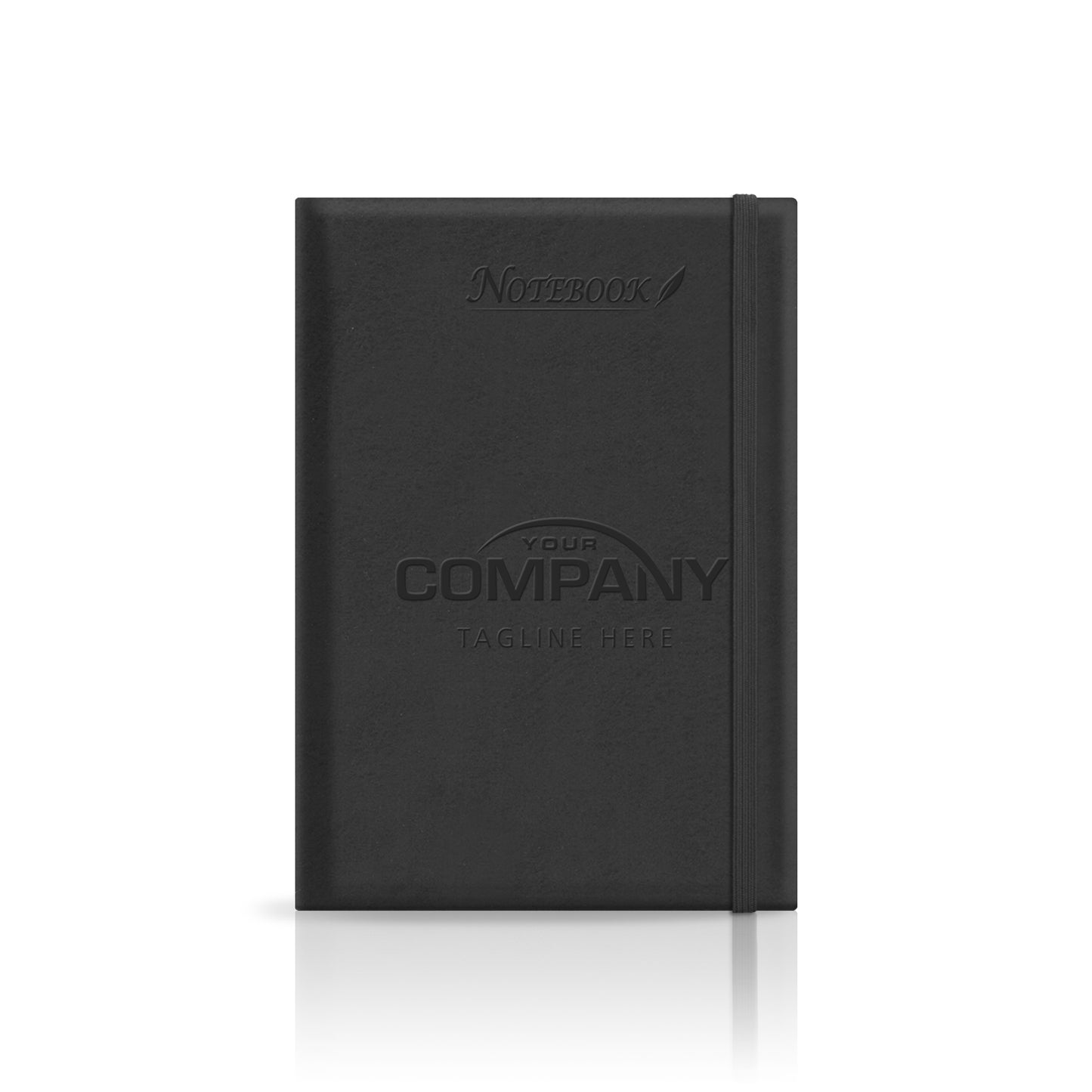 A5 Tuscany Superior 'Soft Touch' Padded Customised Notebook