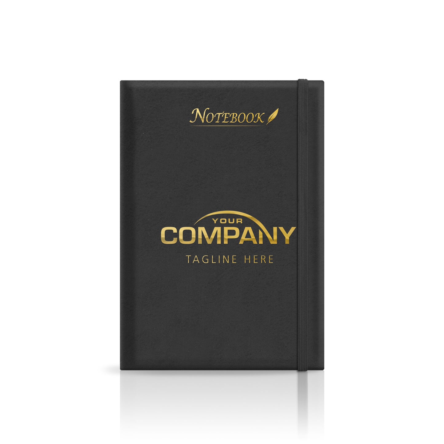 A5 Tuscany Superior 'Soft Touch' Padded Customised Notebook