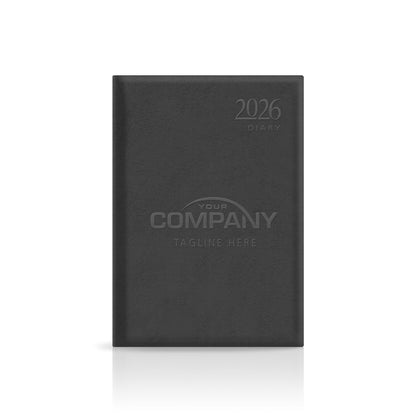 A5 Tuscany Superior 'Soft Touch' Padded Custom Diary