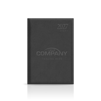 A5 Tuscany Superior 'Soft Touch' Padded Customised Diary