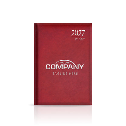 A5 Tuscany Superior 'Soft Touch' Padded Customised Diary