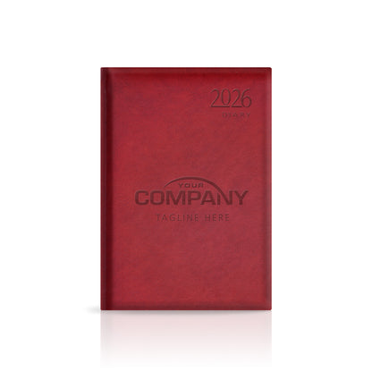 A5 Tuscany Superior 'Soft Touch' Padded Custom Diary