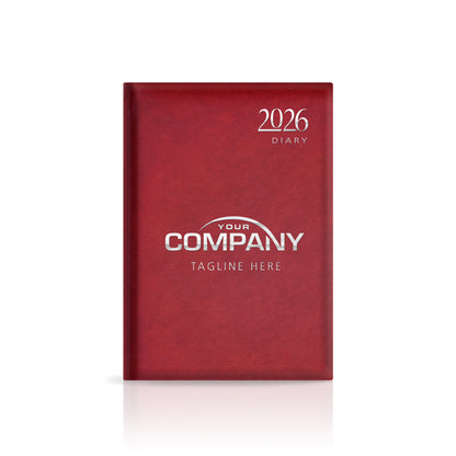 A5 Tuscany Superior 'Soft Touch' Padded Custom Diary