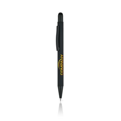 Clint Touch Rubberised Finish Metal - Customised Ball Pen