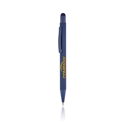 Clint Touch Rubberised Finish Metal - Customised Ball Pen