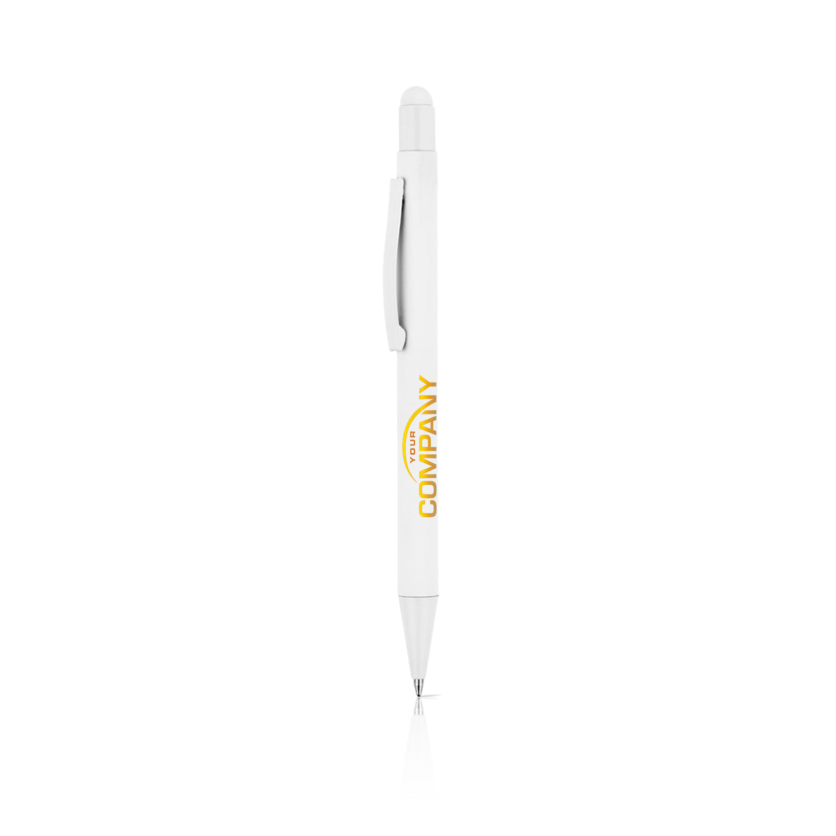 Clint Touch Rubberised Finish Metal - Customised Ball Pen