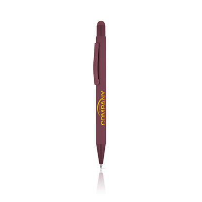 Clint Touch Rubberised Finish Metal - Customised Ball Pen