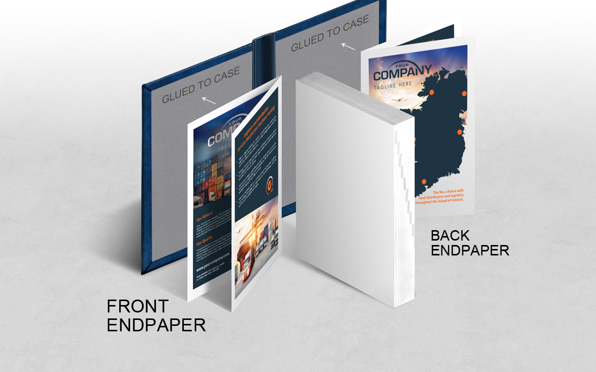 Back End Paper Notebook Optional Extras – OBrien Corporate