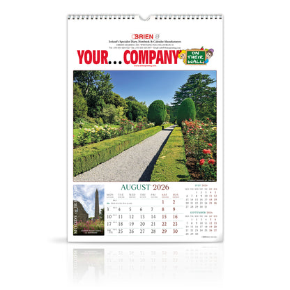 Moods of Ireland - Large Wirebound Custom Calendar