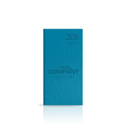 Pocket Leatherette Hardback Customised Diary