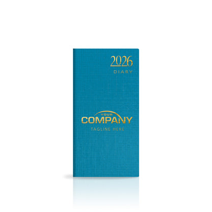 Pocket Leatherette Hardback Customised Diary