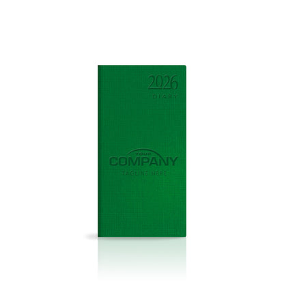 Pocket Leatherette Hardback Customised Diary