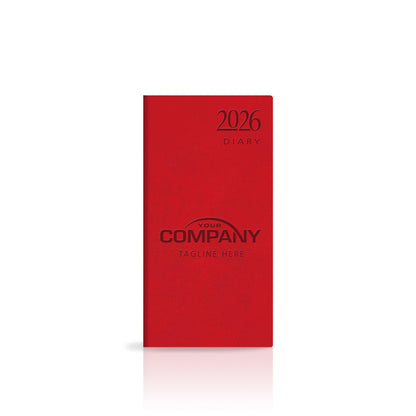 Pocket Leatherette Hardback Customised Diary