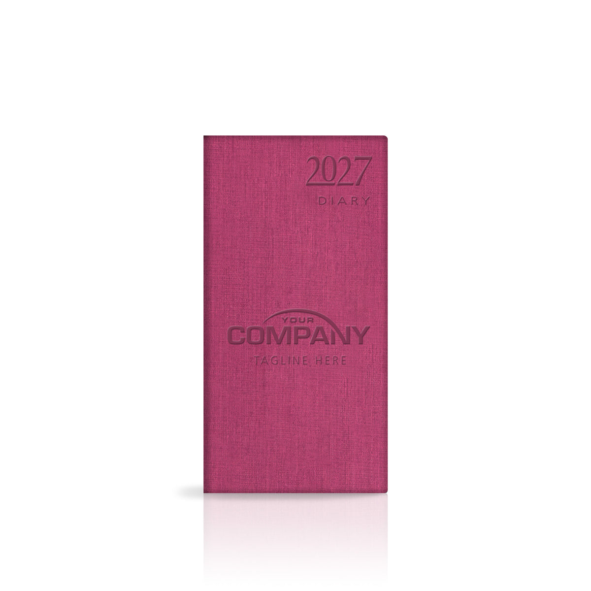 Pocket Linen Hardback Customised Diary