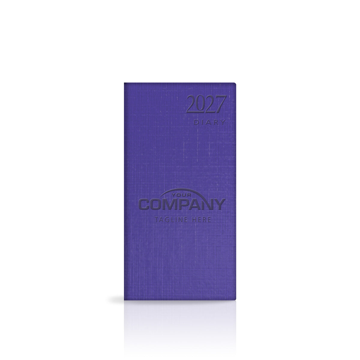 Pocket Linen Hardback Customised Diary