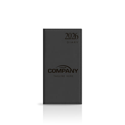Pocket Monaco Deluxe 'Stitched Edge' Padded Customised Diary