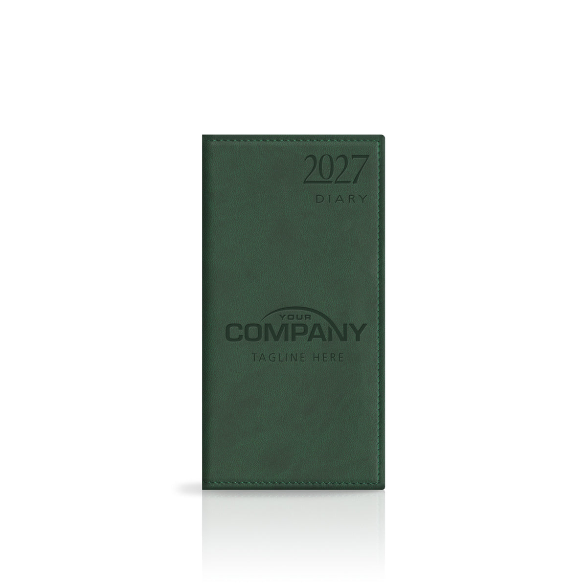 Pocket Monaco Deluxe 'Stitched Edge' Padded Customised Diary