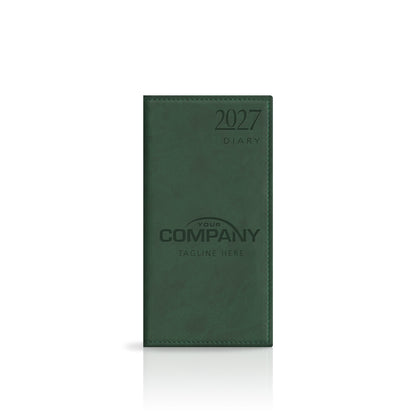 Pocket Monaco Deluxe 'Stitched Edge' Padded Customised Diary