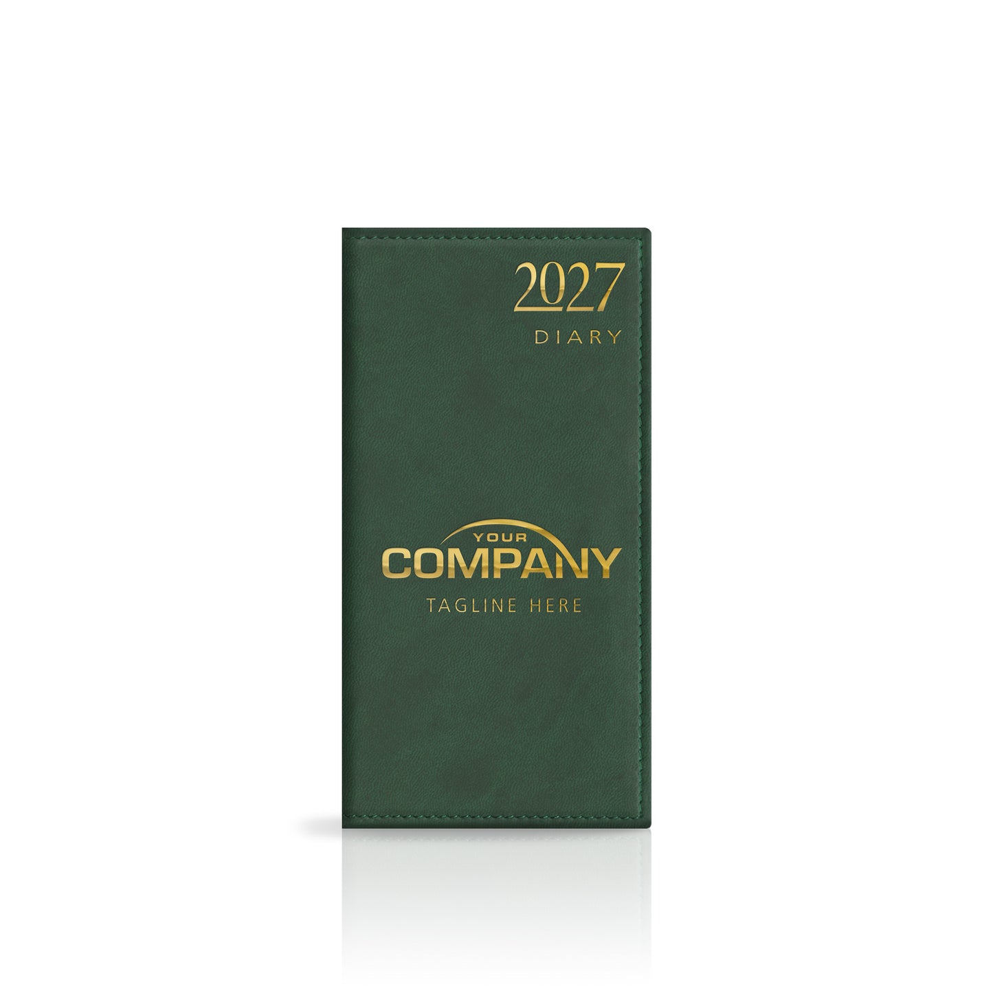 Pocket Monaco Deluxe 'Stitched Edge' Padded Customised Diary