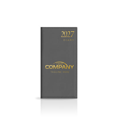 Pocket Monaco Deluxe 'Stitched Edge' Padded Customised Diary