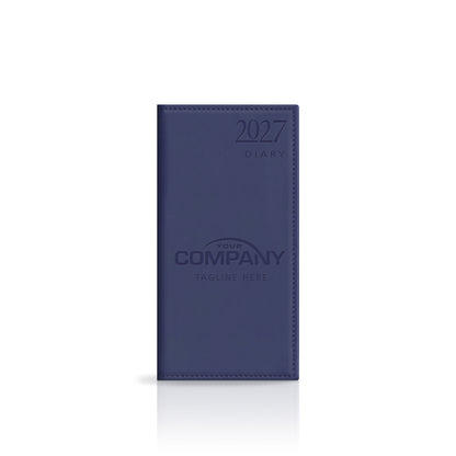 Pocket Monaco Deluxe 'Stitched Edge' Padded Customised Diary